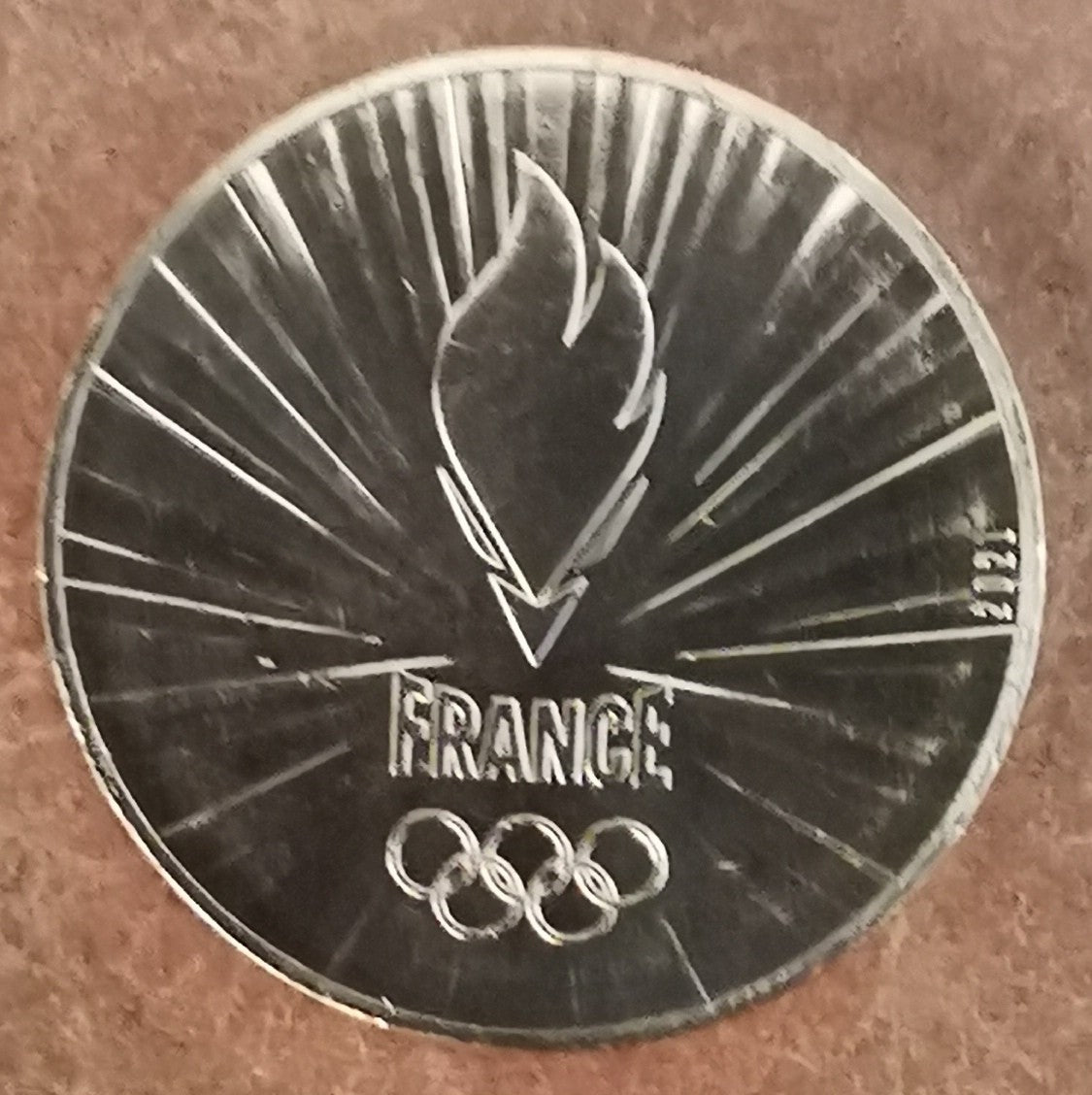 1/4 Euro Francúzsko 2021 - OH 2024 (UNC)