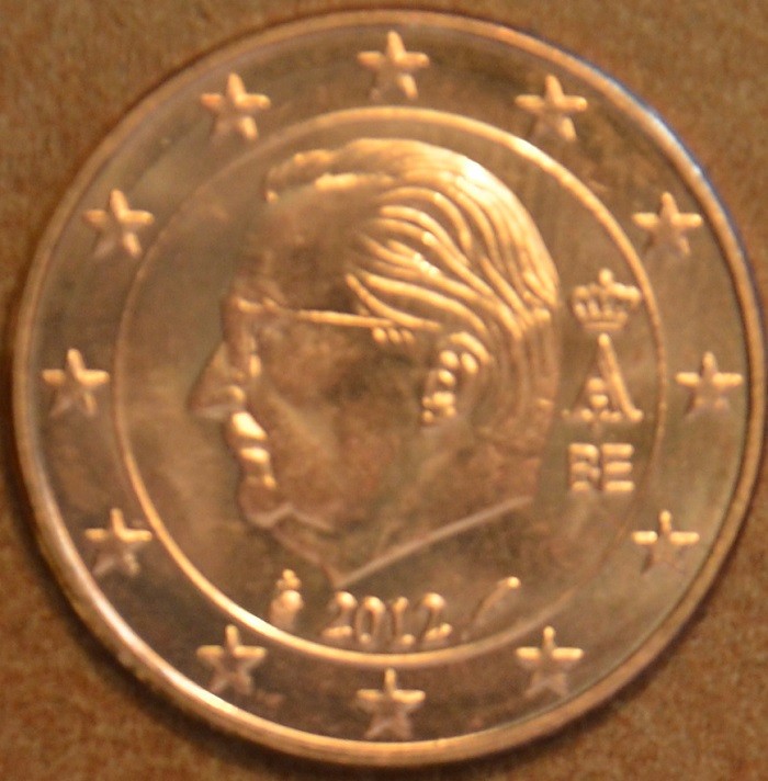 1 cent Belgicko 2012 (UNC)