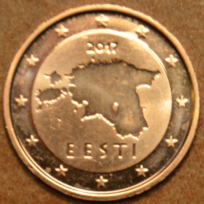 1 cent Estónsko 2017 (UNC)