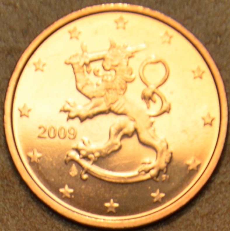 1 cent Fínsko 2009 (UNC)