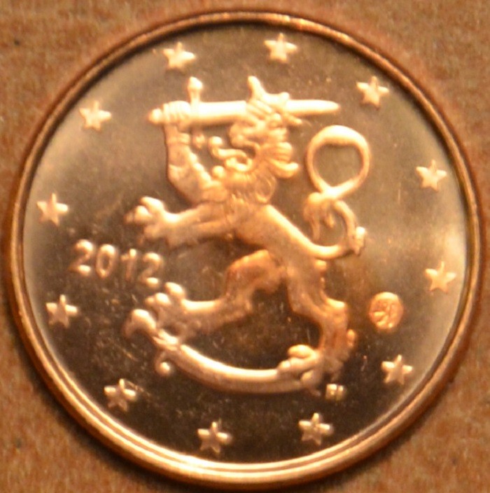 1 cent Fínsko 2012 (UNC)