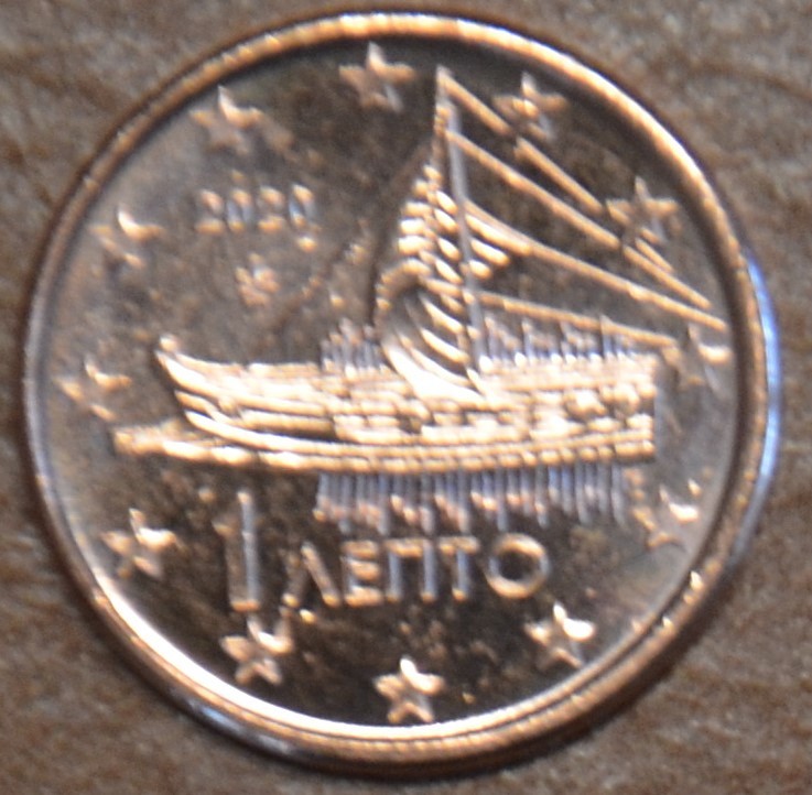 1 cent Grécko 2020 (UNC)