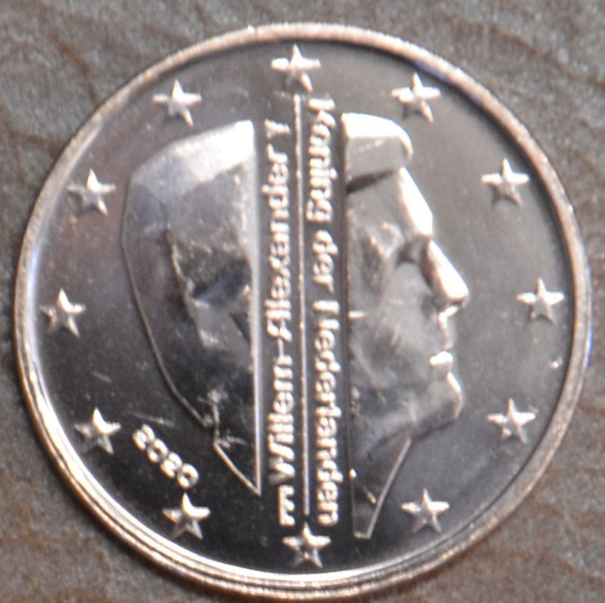 1 cent Holandsko 2020 - Kráľ Willem Alexander (UNC)
