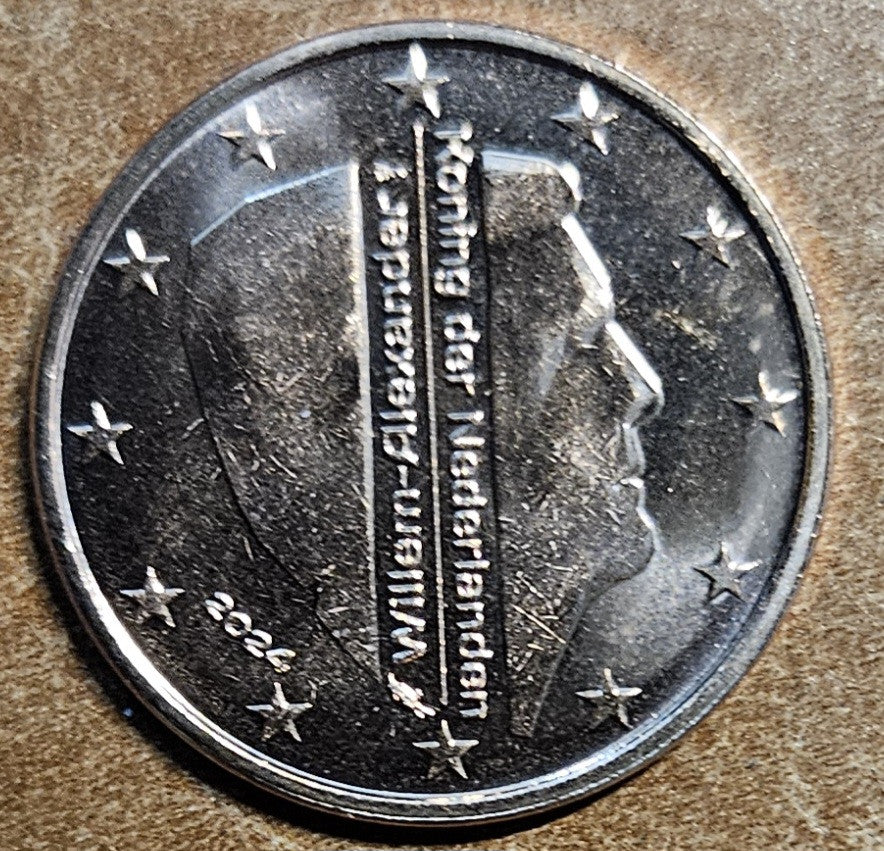1 cent Holandsko 2024 - Kráľ Willem Alexander (UNC)