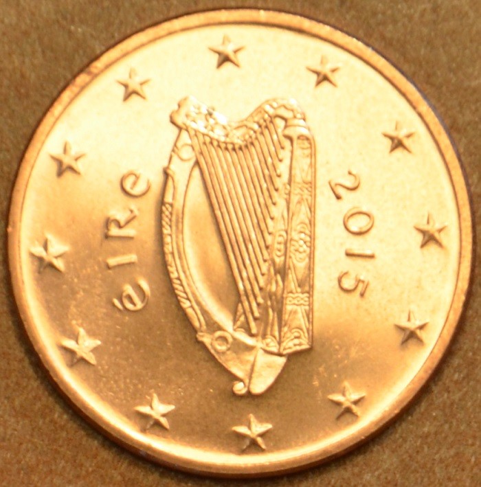 1 cent Írsko 2015 (UNC)