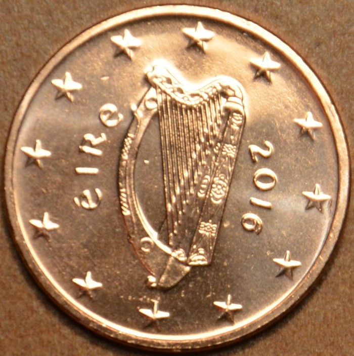 1 cent Írsko 2016 (UNC)