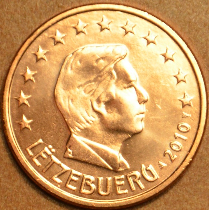 1 cent Luxembursko 2010 (UNC)