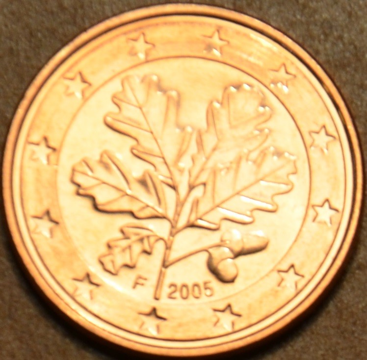1 cent Nemecko 2005 "F" (UNC)