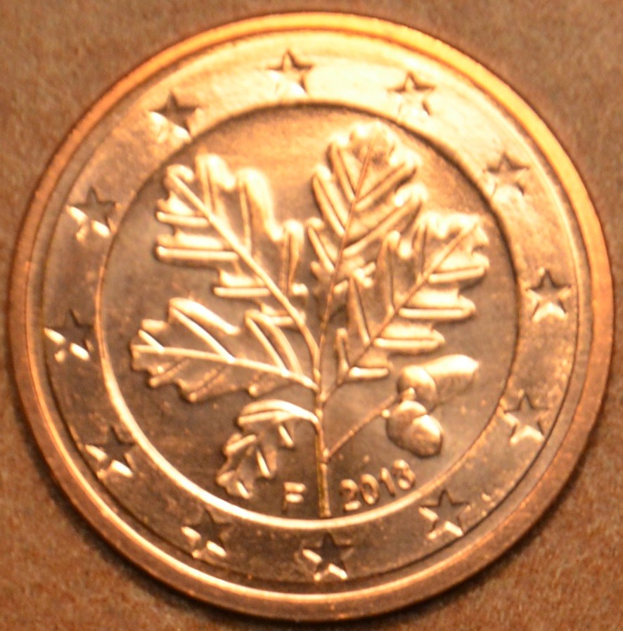1 cent Nemecko 2013 "F" (UNC)