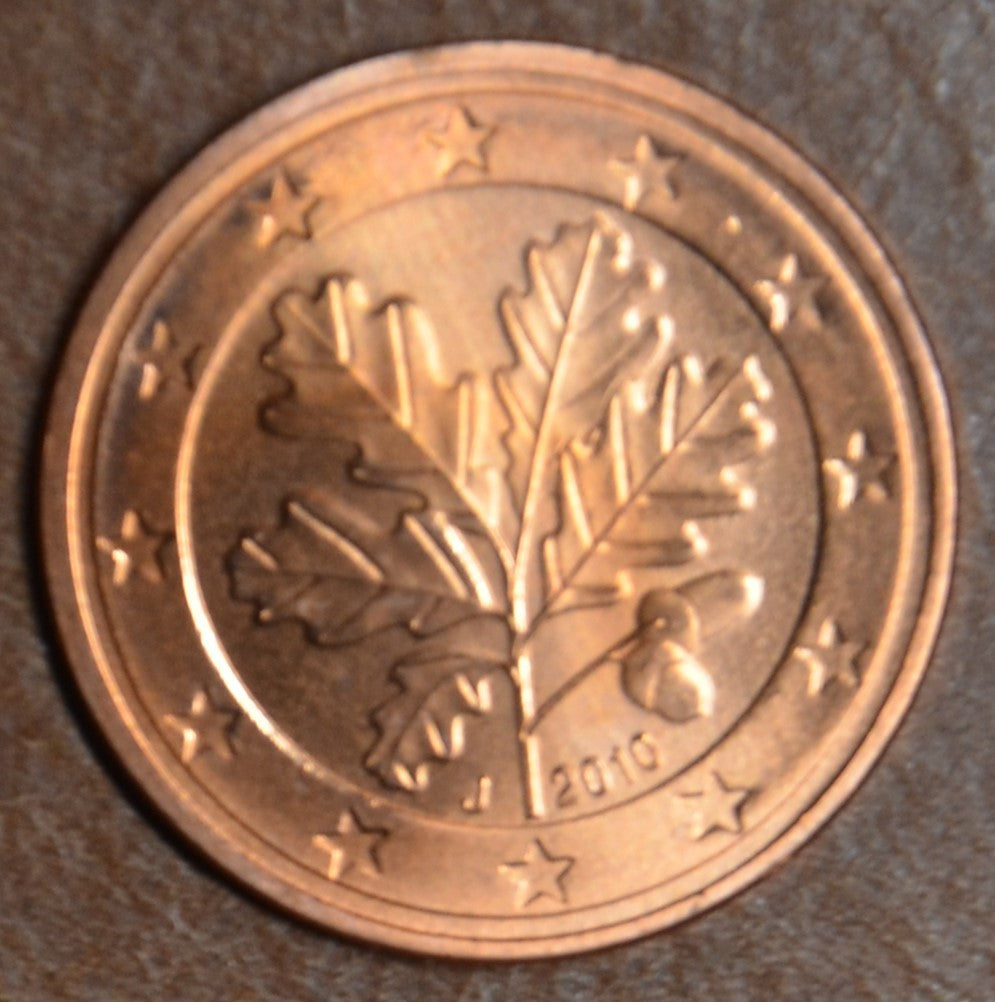 1 cent Nemecko 2010 "J" (UNC)