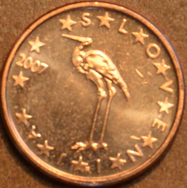 1 cent Slovinsko 2007 (UNC)