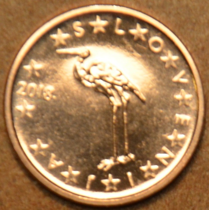 1 cent Slovinsko 2018 (UNC)
