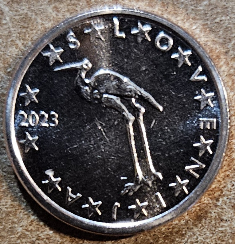 1 cent Slovinsko 2023 (UNC)