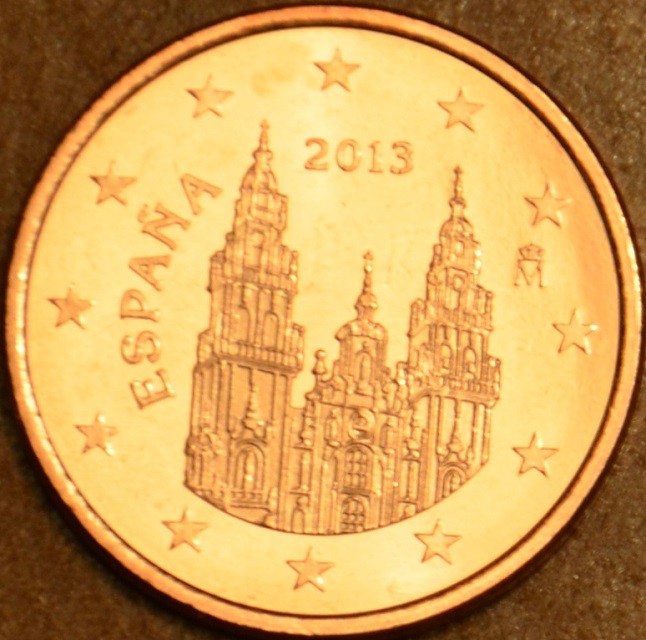 1 cent Španielsko 2013 (UNC)