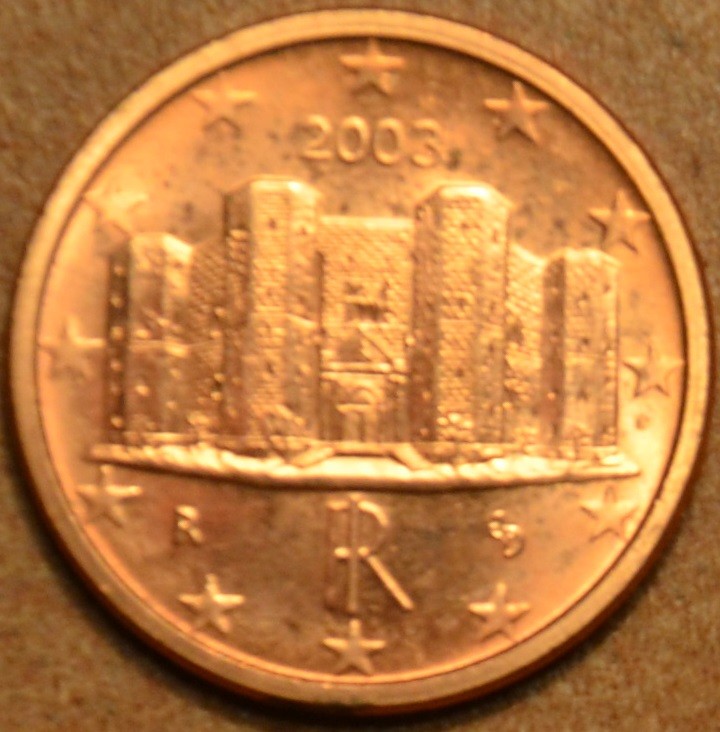 1 cent Taliansko 2003 (UNC)