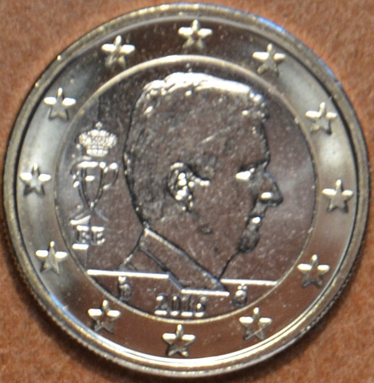1 Euro Belgicko 2016 - Kráľ Filip (UNC)