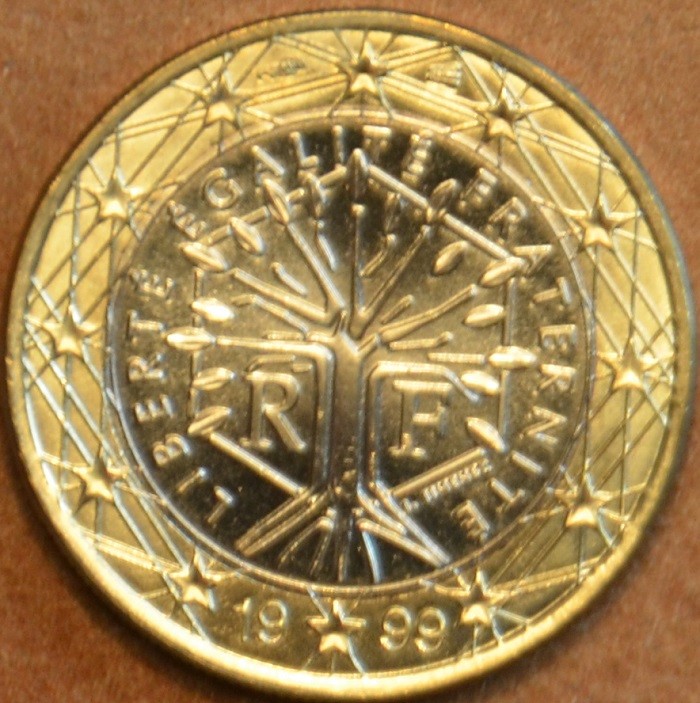 1 Euro Francúzsko 1999 (UNC)