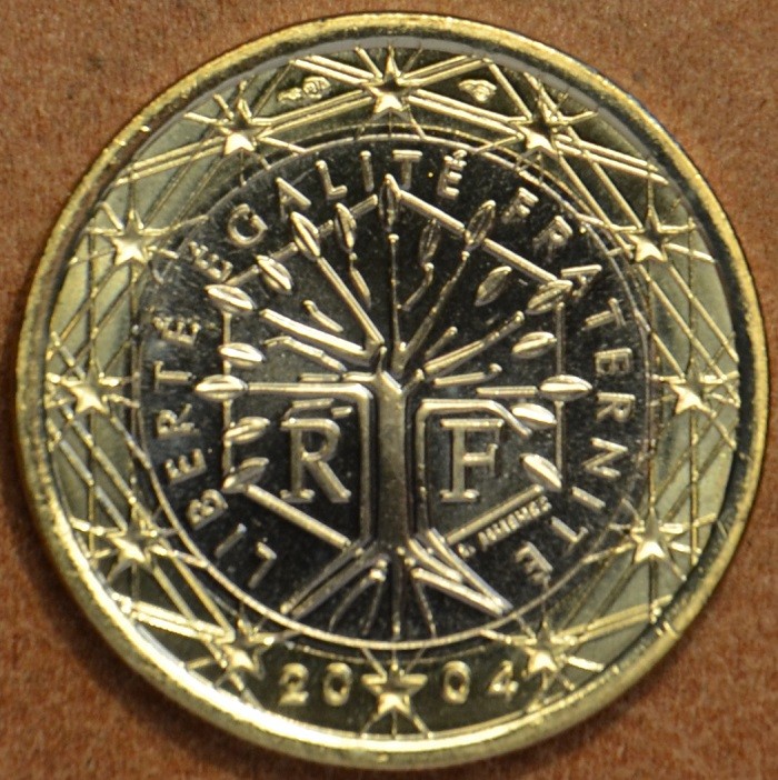 1 Euro Francúzsko 2004 (UNC)