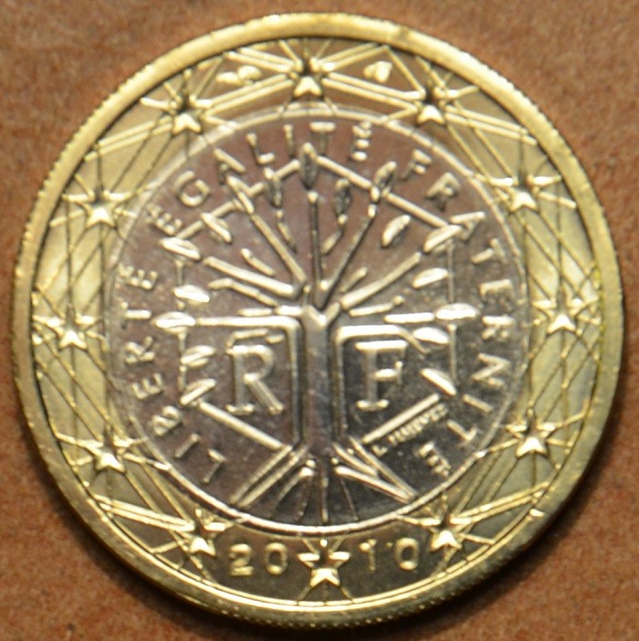 1 Euro Francúzsko 2010 (UNC)