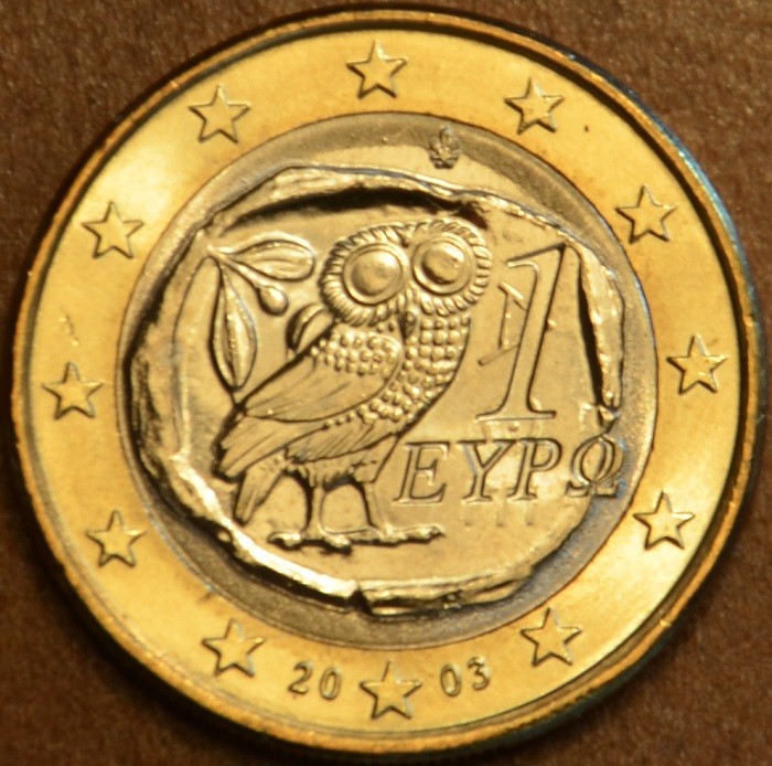 1 Euro Grécko 2003 (UNC)