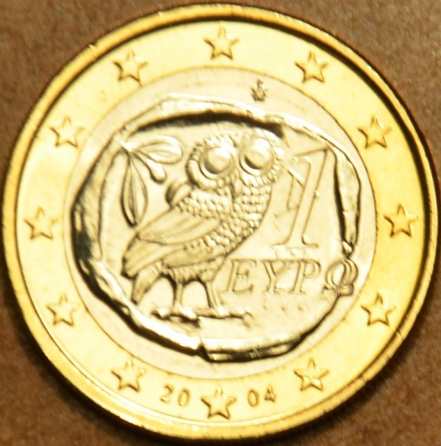 1 Euro Grécko 2004 (UNC)