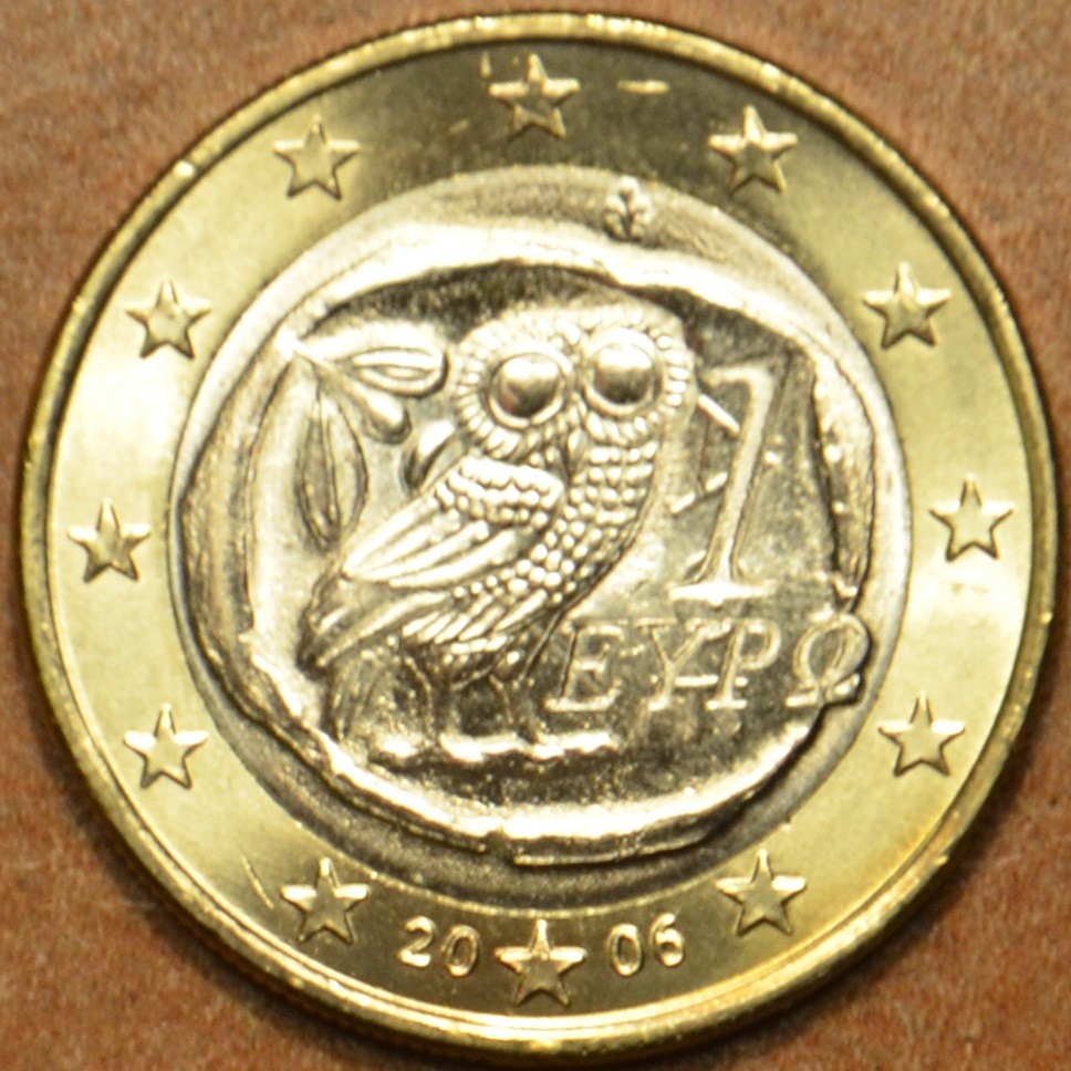 1 Euro Grécko 2006 (UNC)