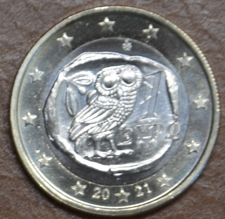 1 Euro Grécko 2021 (UNC)