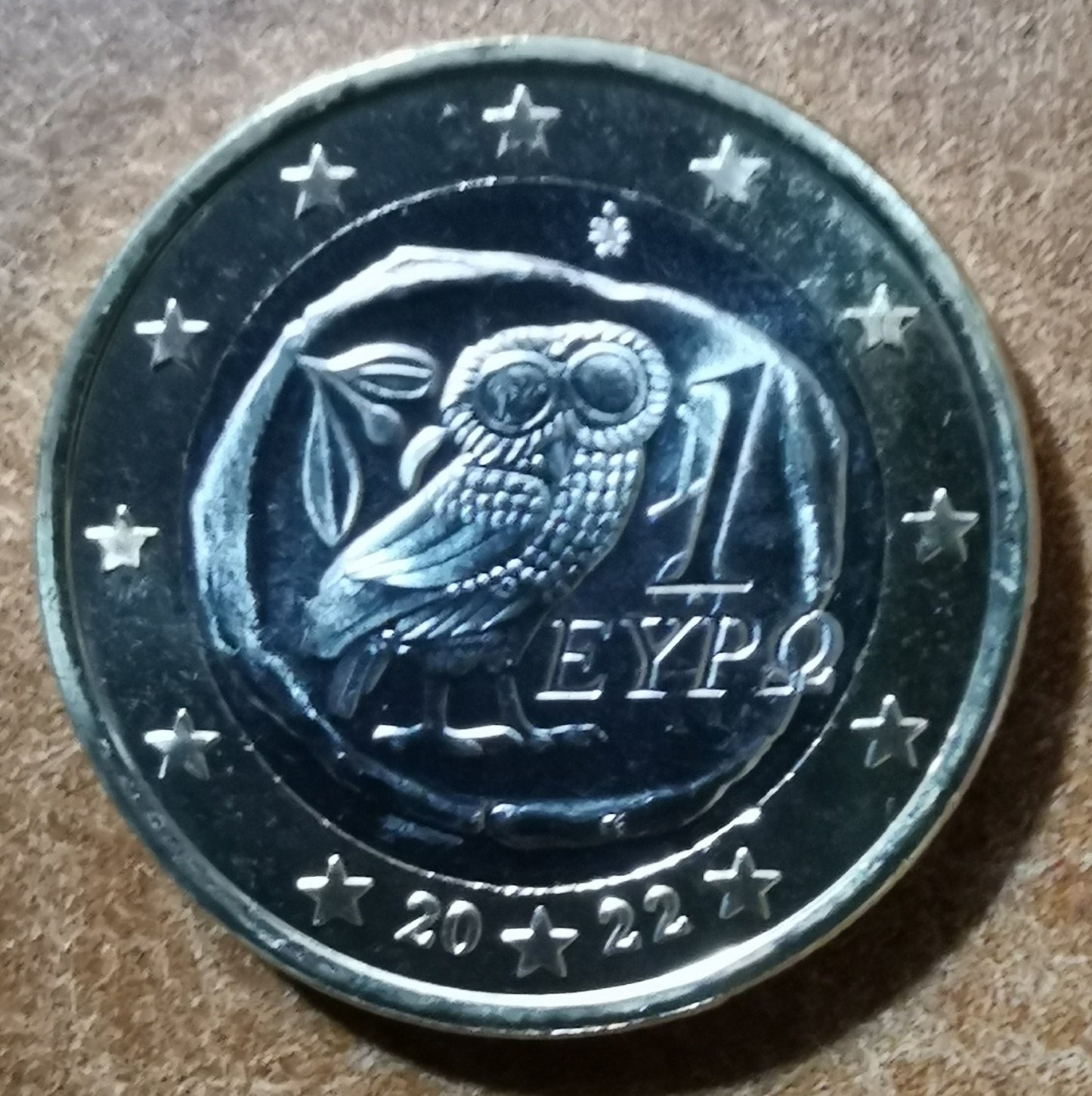 1 Euro Grécko 2022 (UNC)