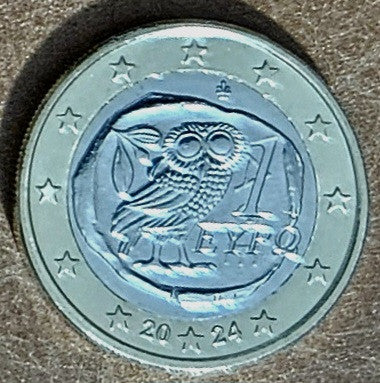 1 Euro Grécko 2024 (UNC)