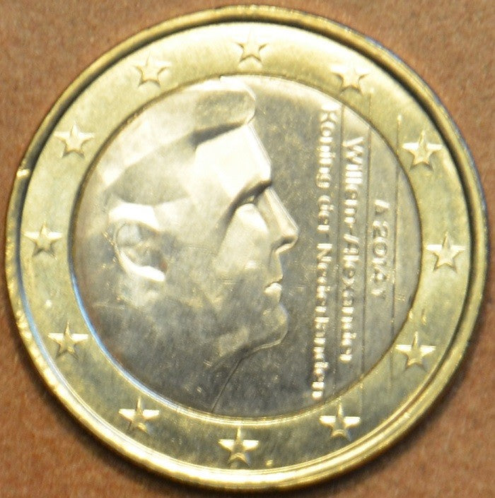 1 Euro Holandsko 2014 - Kráľ Willem Alexander (UNC)