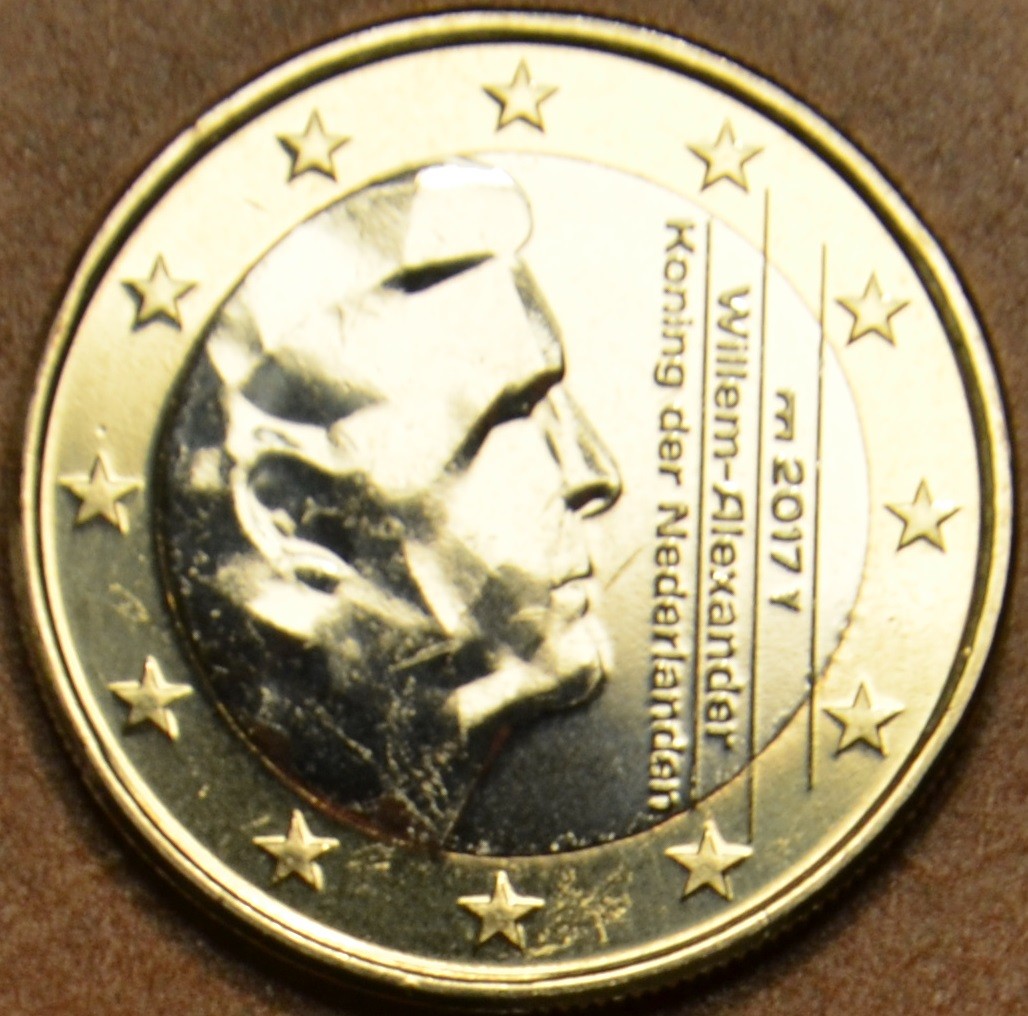 1 Euro Holandsko 2017 so značkou most (UNC)