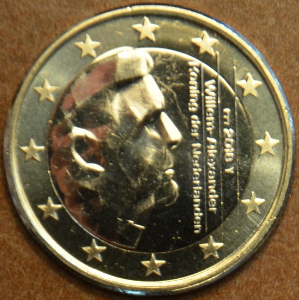 1 Euro Holandsko 2018 - Kráľ Willem Alexander (UNC)