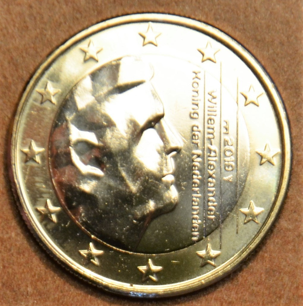 1 Euro Holandsko 2019 - Kráľ Willem Alexander (UNC)