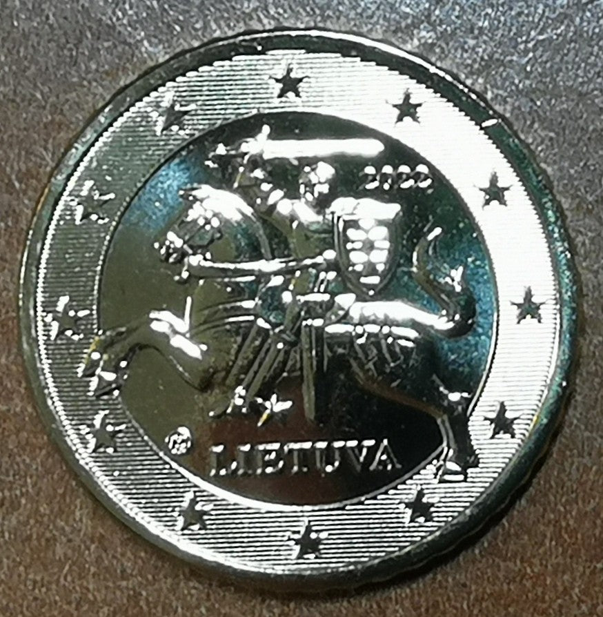 1 Euro Litva 2022 (UNC)