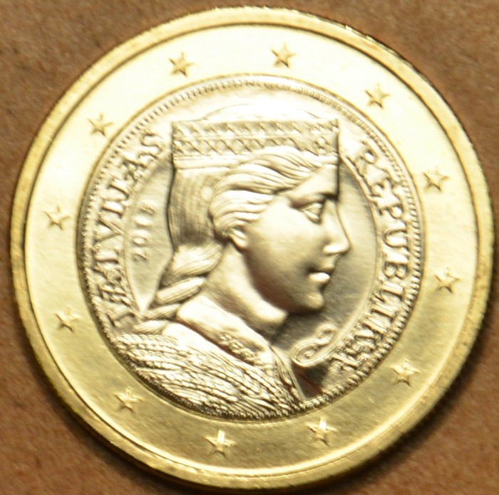 1 Euro Lotyšsko 2015 (UNC)