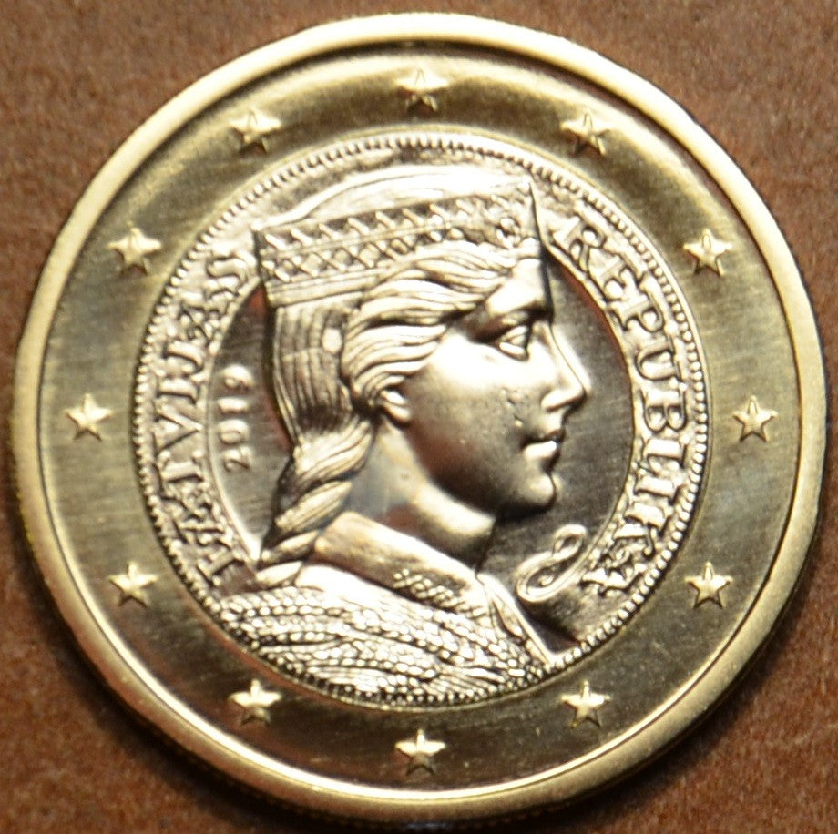 1 Euro Lotyšsko 2019 (UNC)