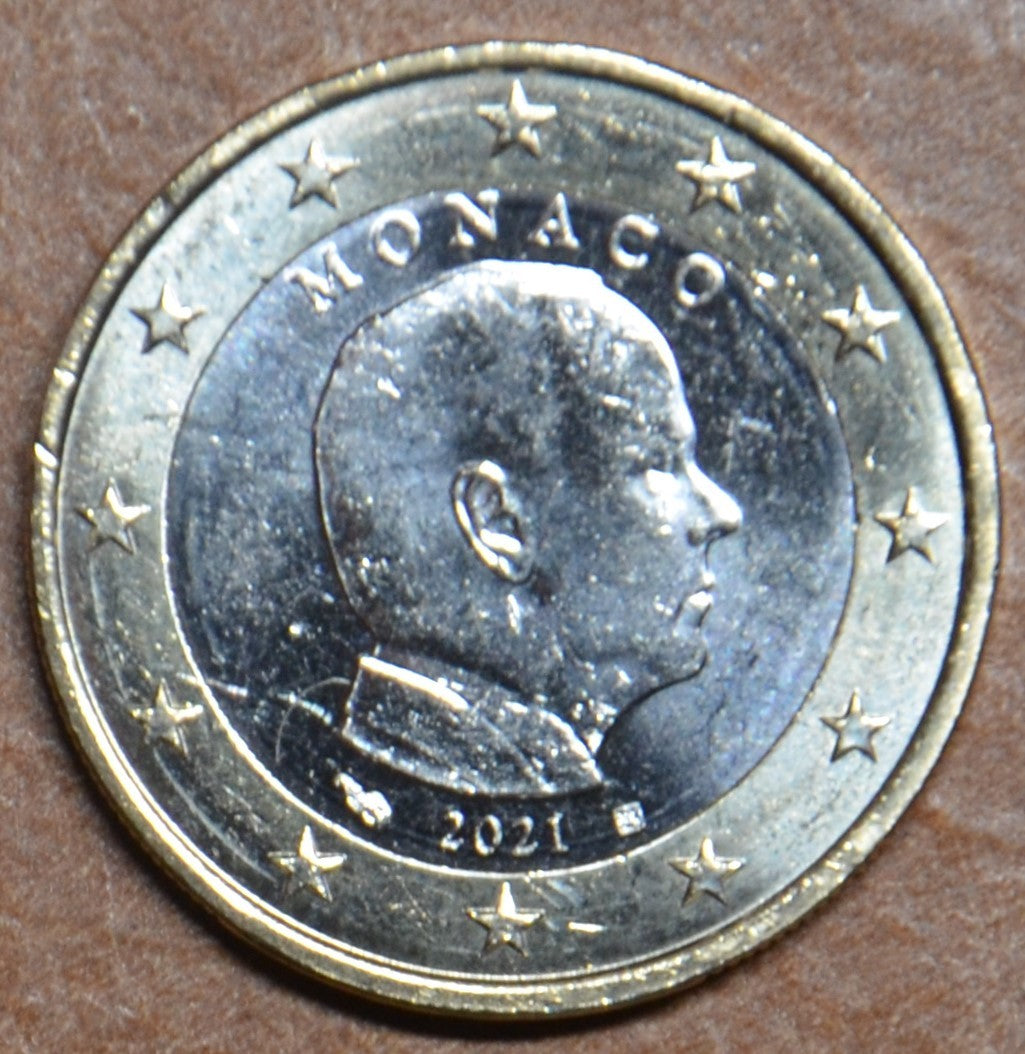 1 Euro Monaco 2021 (UNC)