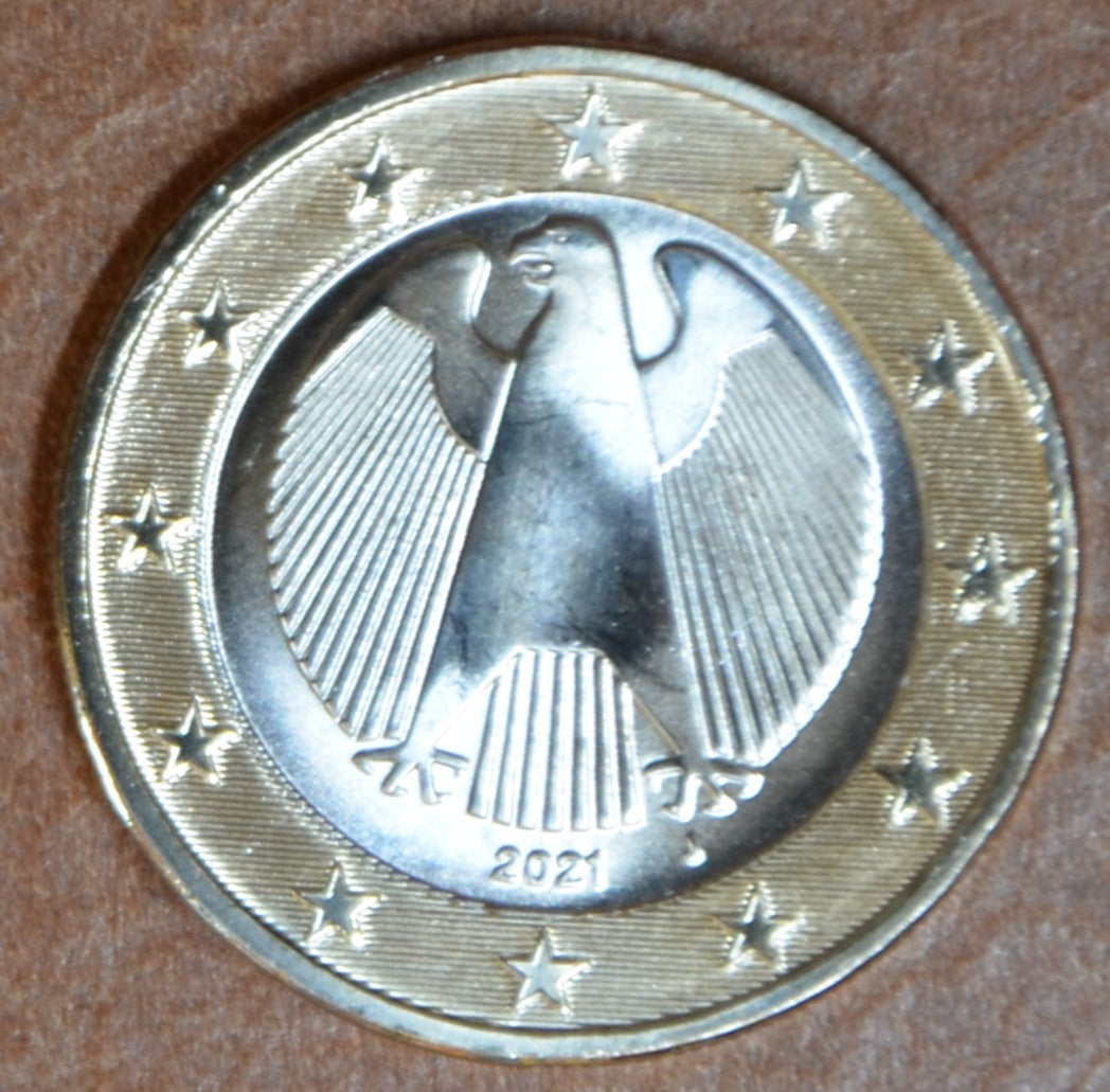 1 Euro Nemecko 2021 "J" (UNC)