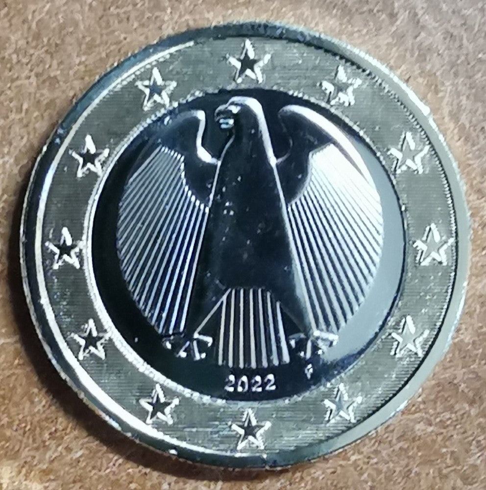 1 Euro Nemecko 2022 "F" (UNC)
