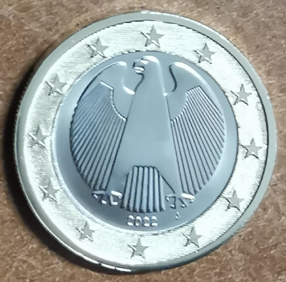 1 Euro Nemecko 2022 "J" (UNC)