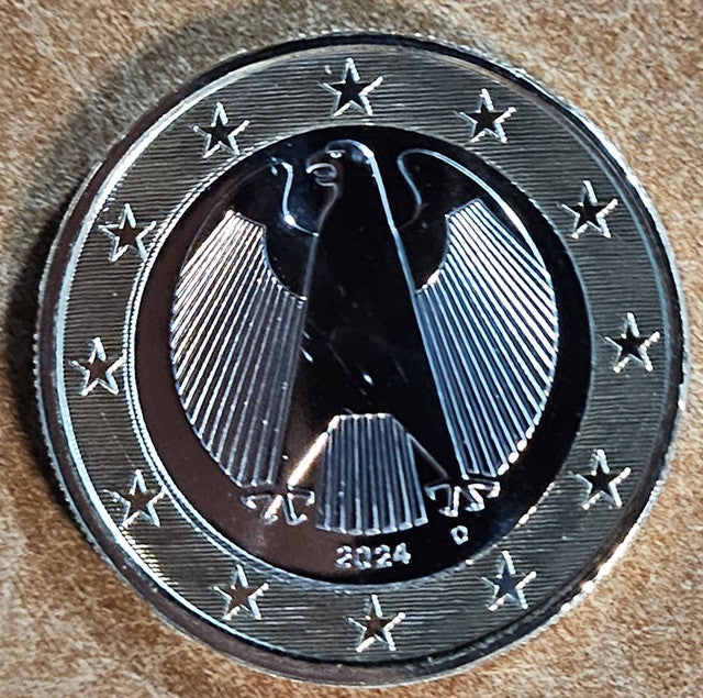 1 Euro Nemecko 2024 "D" (UNC)