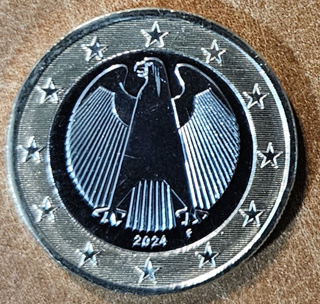1 Euro Nemecko 2024 "F" (UNC)