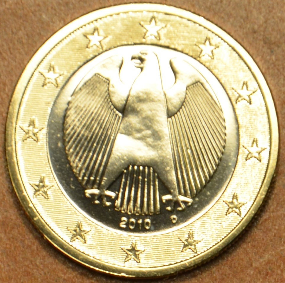 1 Euro Nemecko "D" 2010 (UNC)