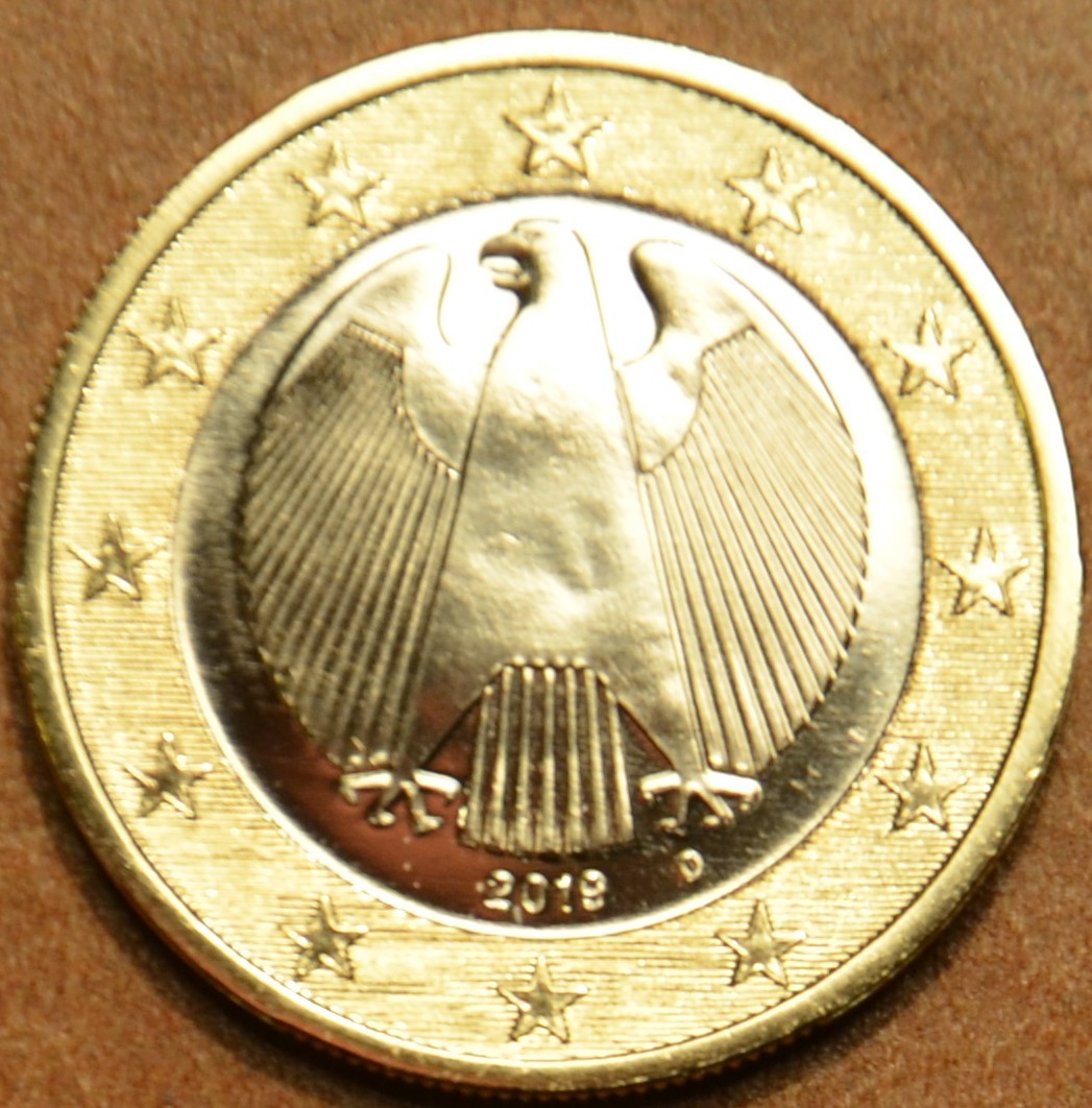 1 Euro Nemecko "D" 2019 (UNC)