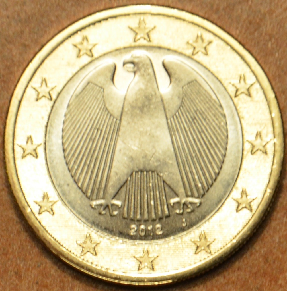 1 Euro Nemecko "J" 2012 (UNC)