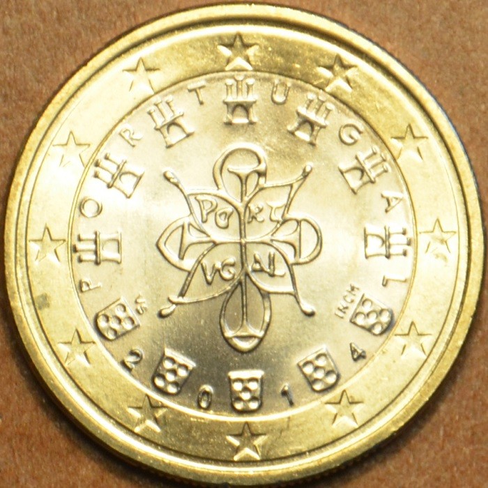 1 Euro Portugalsko 2014 (UNC)
