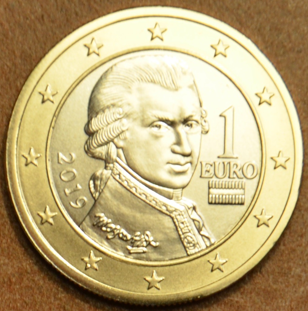 1 Euro Rakúsko 2019 (UNC)