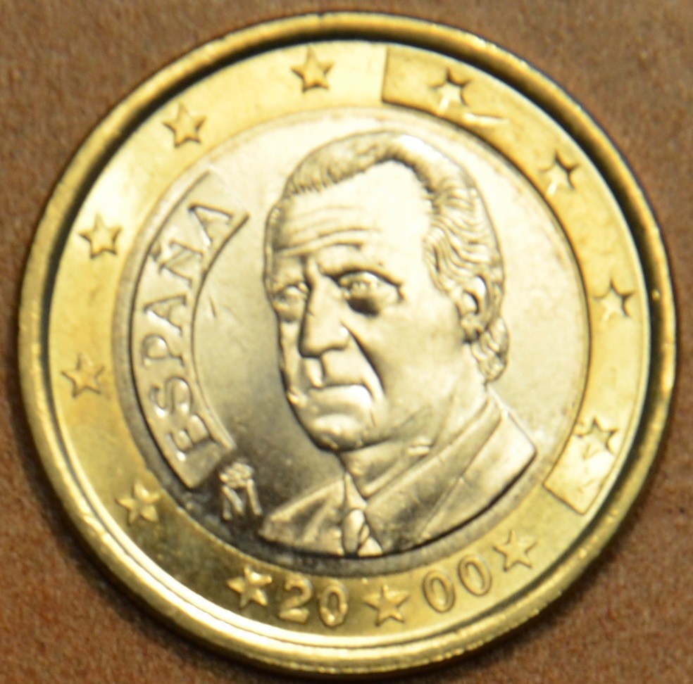1 Euro Španielsko 2000 (UNC)