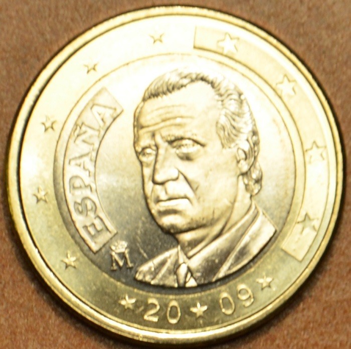 1 Euro Španielsko 2009 (UNC)