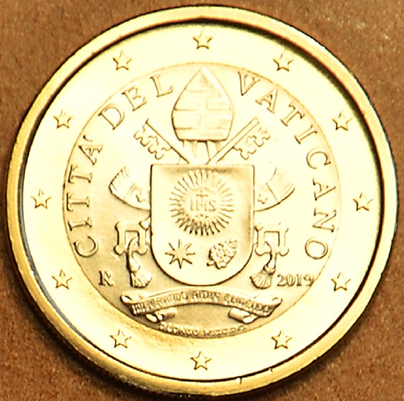 1 Euro Vatikán 2019 (BU)